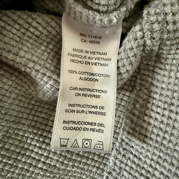 Michael Kors Textured Gray Top - Picture 5 of 7